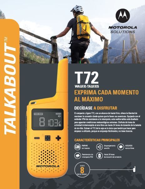 Hoja de datos de la T72