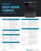 VB400 datasheet for police