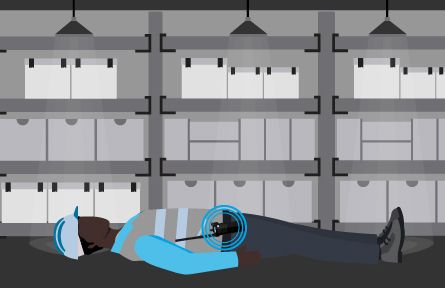 Trabajador accidentado