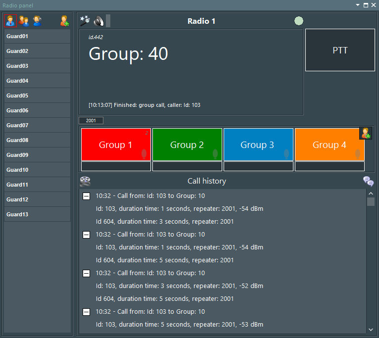 Consel Console View