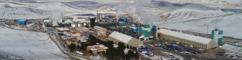 ETI BAKIR CO. USINE DE PHOSPHATE DE MAZIDAGI EN TURQUIE