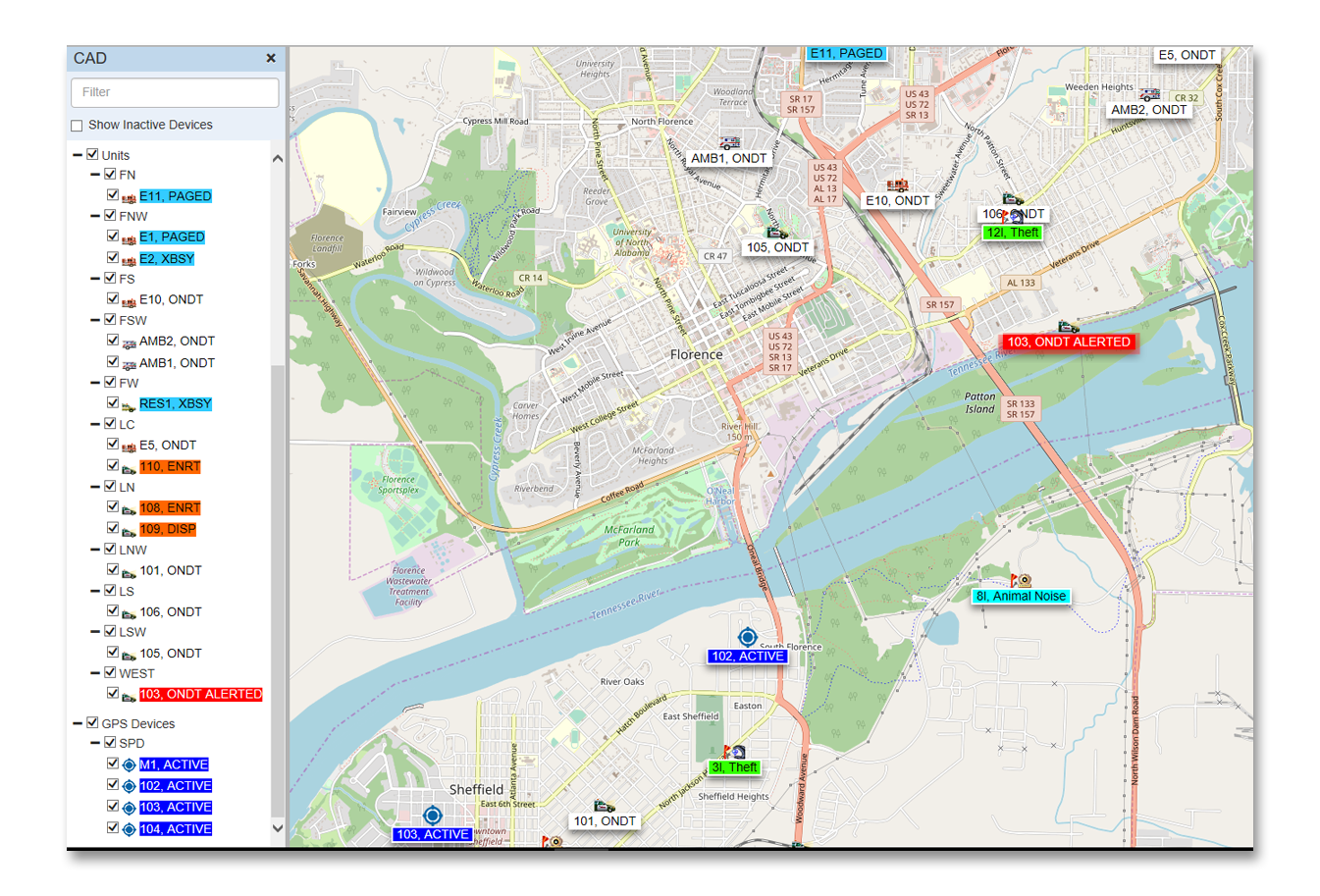 Law Enforcement Dispatch Software