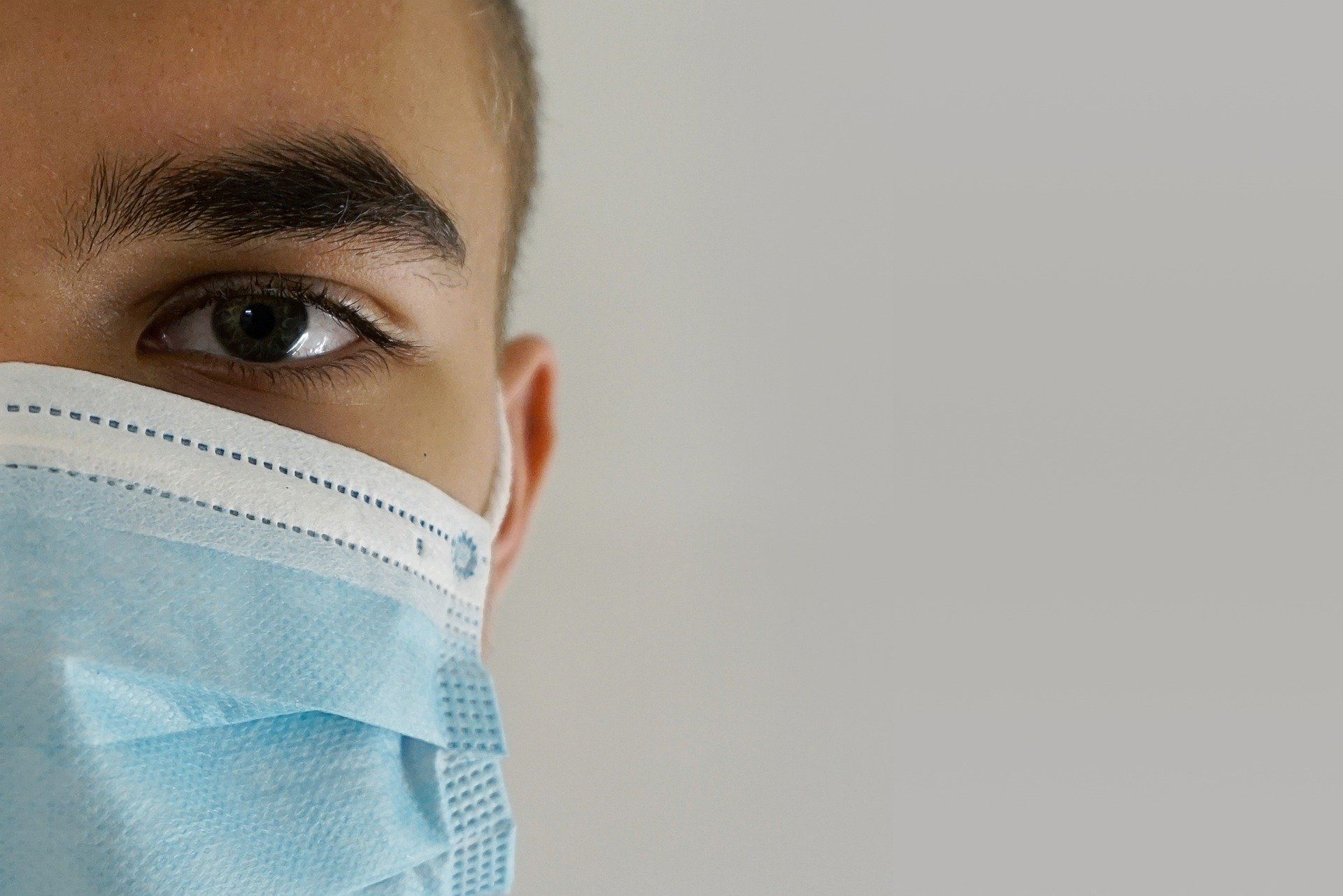 Person with Face Mask 