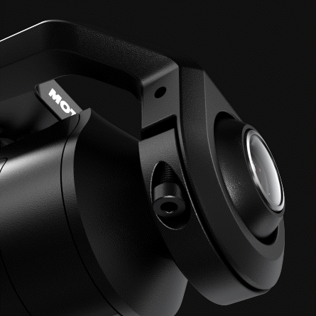 Lock camera into position with screw