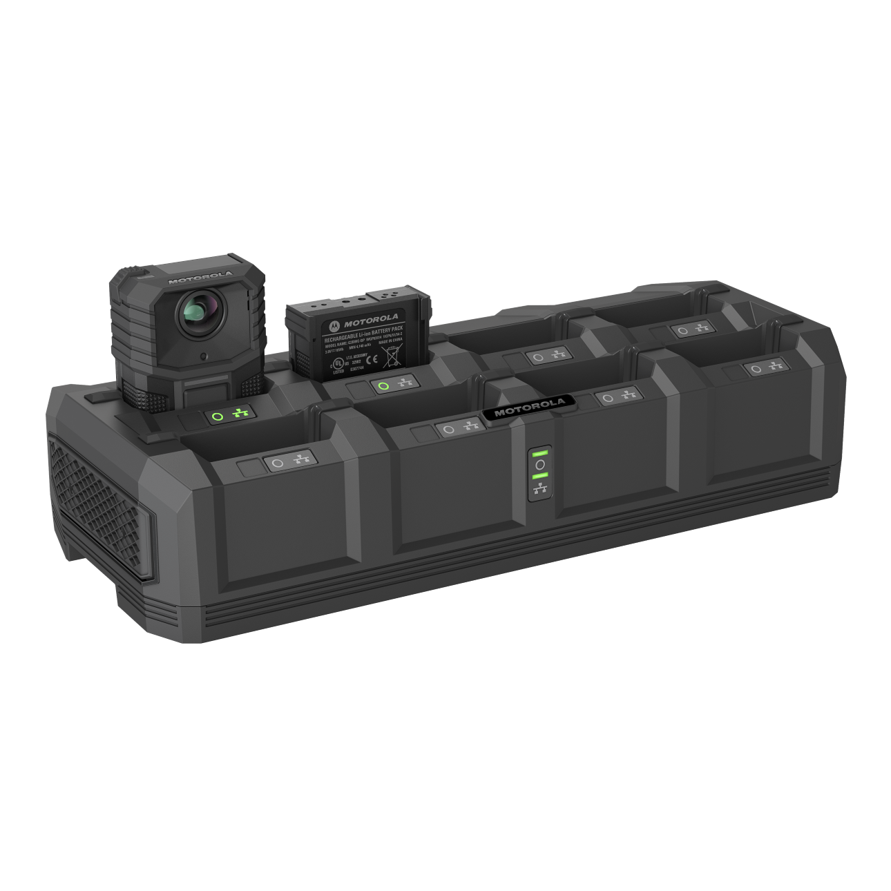Ethernet Transfer Station, Right 3/4, with Camera and Battery