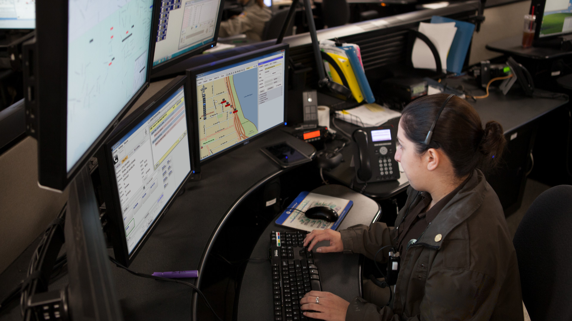 Dispatcher using public safety software