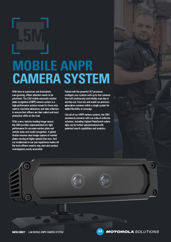 l5m camera system data sheet