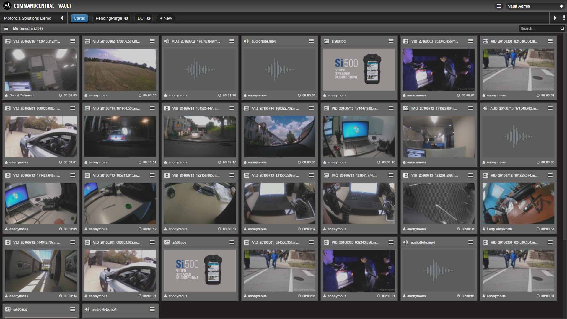 Digital Evidence Management