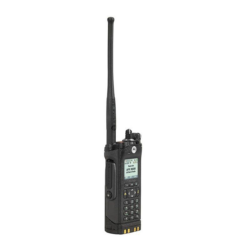 Right side of the Motorola APX8000 portable radio