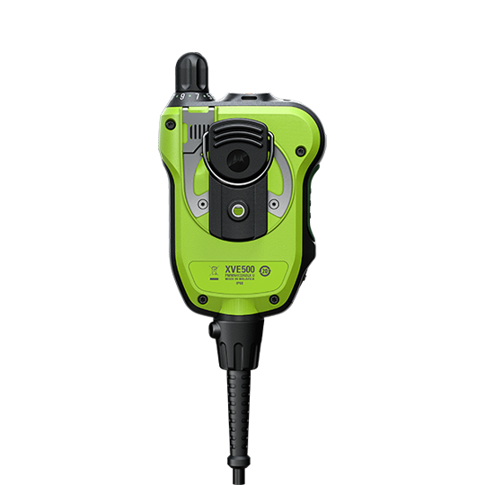 XVE500 HIGH IMPACT GREEN RSM BACK (PMMN4132A)