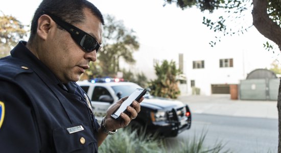 Police Smartphone Push-To-Talk