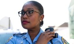Thoughtful officer