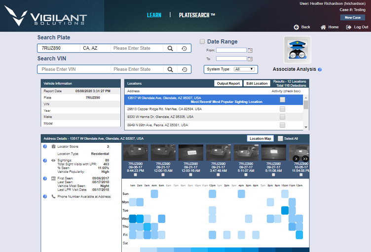 Vigilant PlateSearch